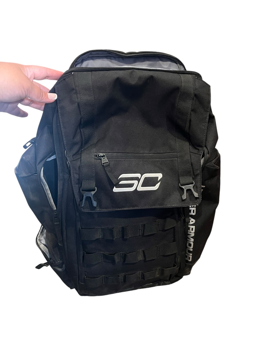Under Armour Black SC Tactical MOLLE Backpack - Men's